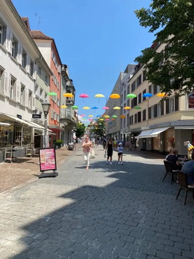 A street in the old town of Konstanz